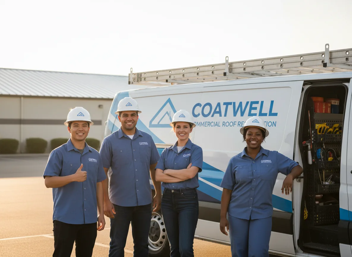 Commercial roof coating company in Hackett, AR